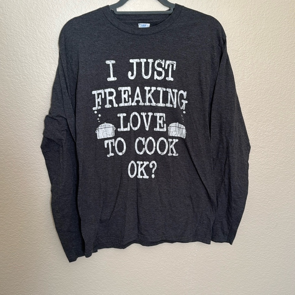 Heathered Gray long sleeve shirt